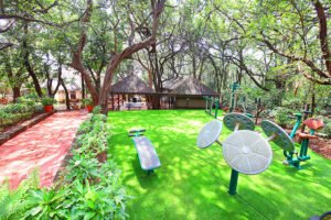 Children's play house at Westend Hotel Matheran